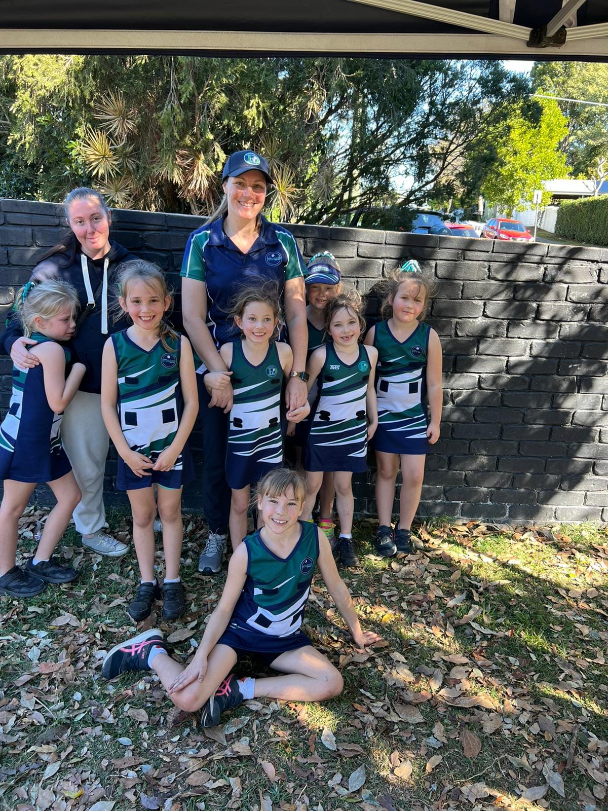 Net Set Go team at Netball Carnival